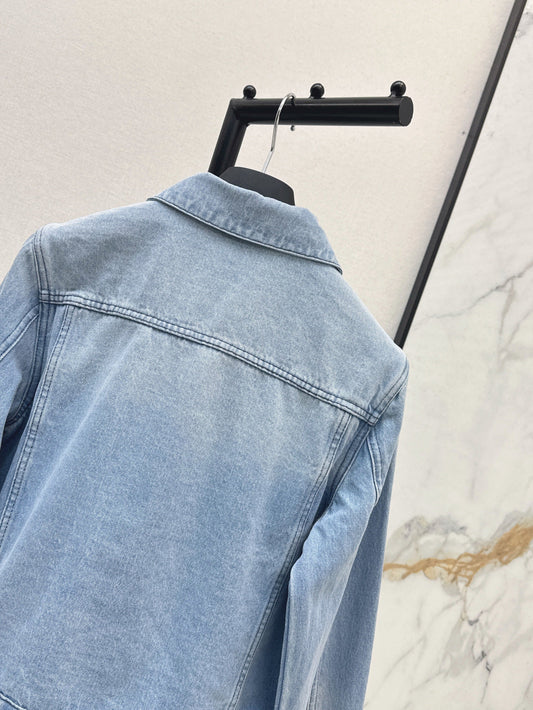 D*r 25ss oblique interior denim jacket