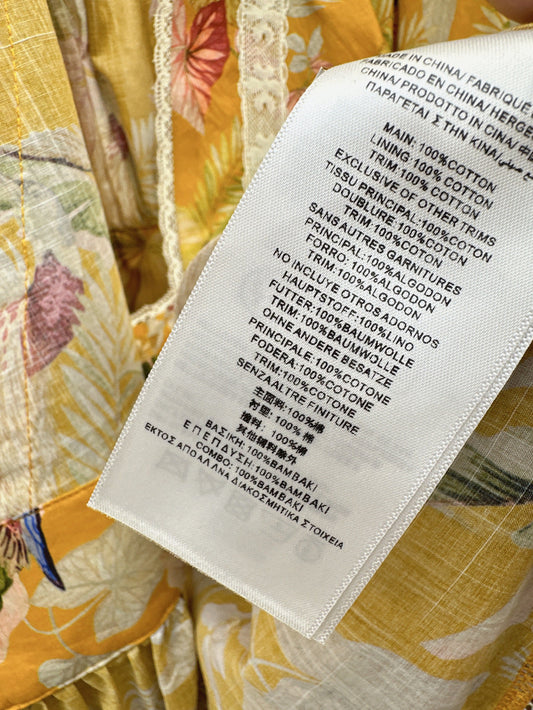 Zim* 25ss frill mini dress