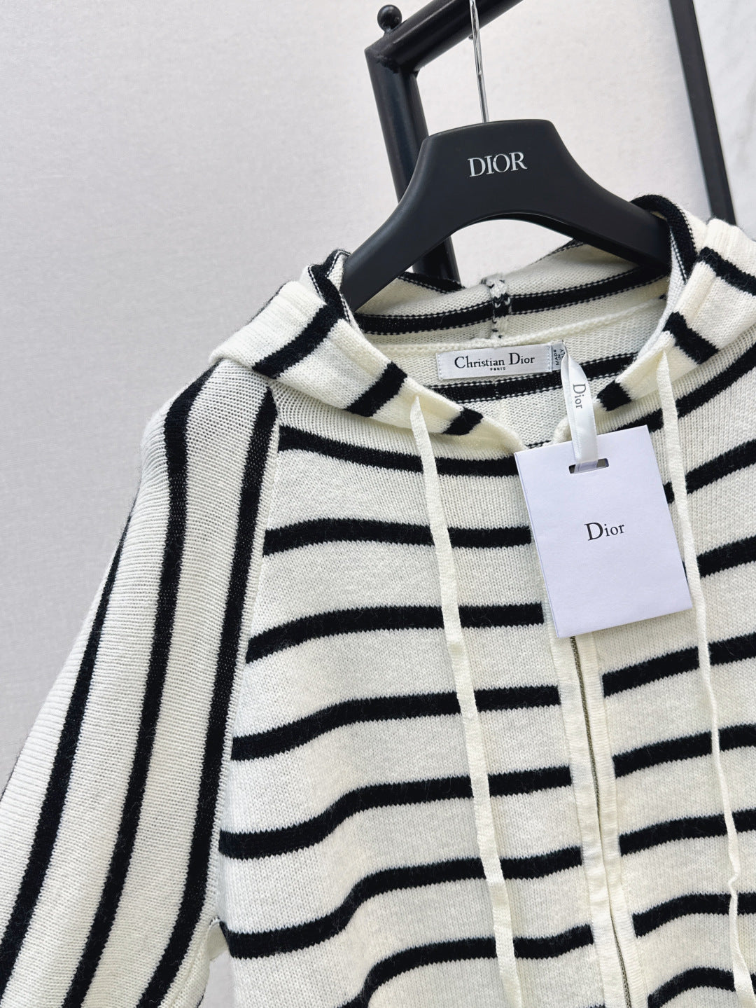 D*r 25ss hooded zipped cardigan