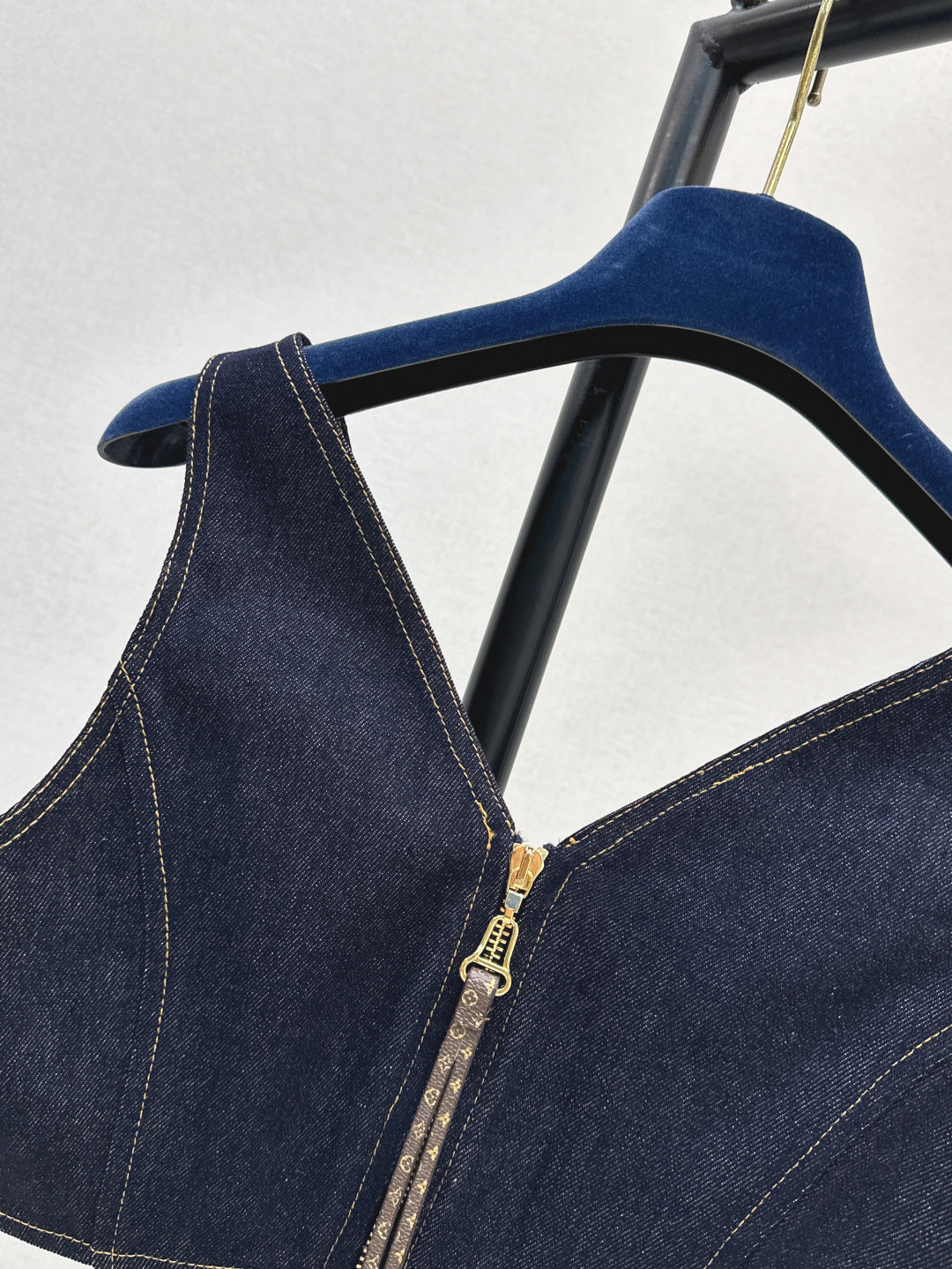 Loui* 25ss denim corset