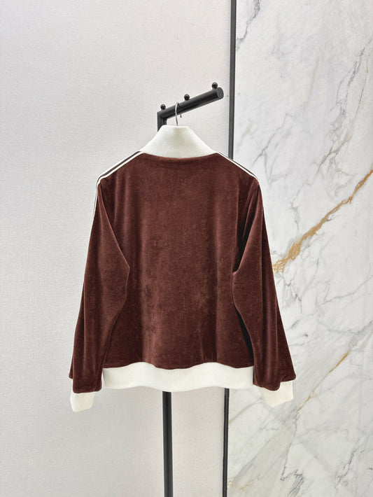 Cel* 25ss velvet tracksuit jacket