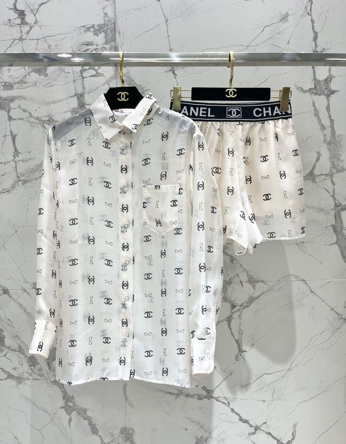 C*nel 25ss printed shorts