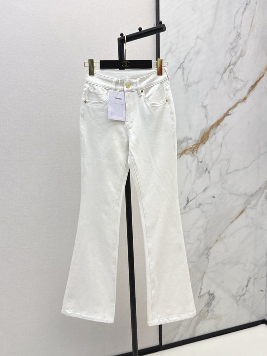 C*nel 25ss embroidered pocket jeans