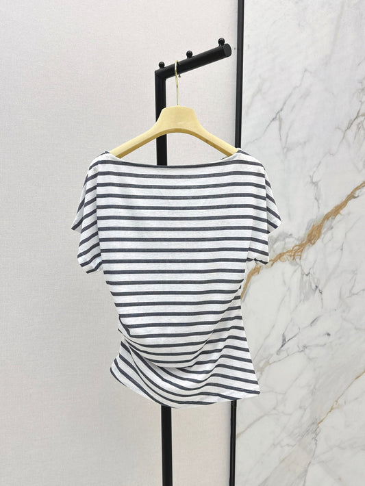 M*u 25ss boat neck top