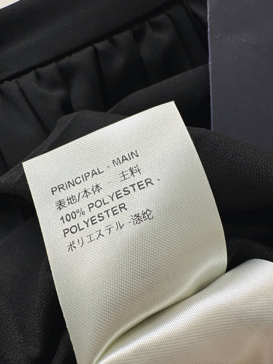 Loui* golden monogram flower accent skirt