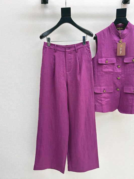 Lor*P 25ss linen matching set