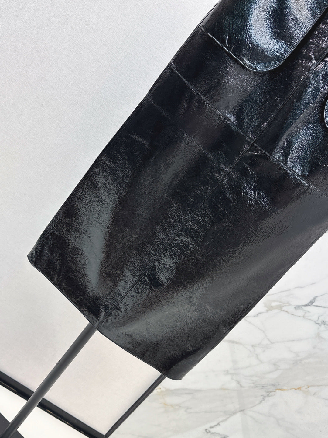 C*nel 25ss lambskin skirt