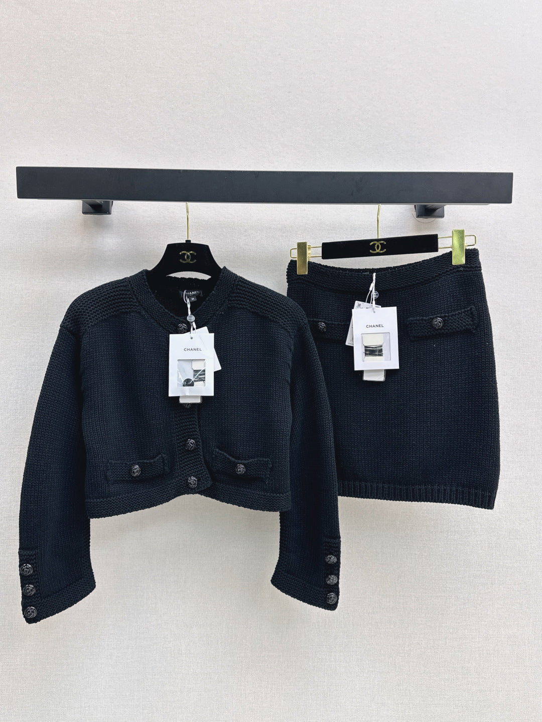 C*nel 25ss cropped knit top