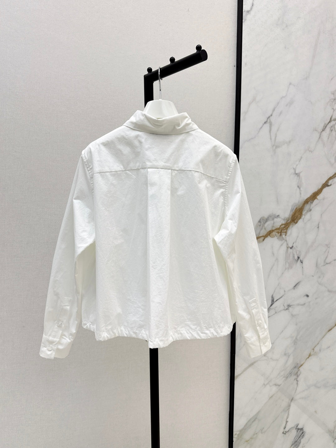 Loe* 25ss cotton ballon shirt and wrap skirt set