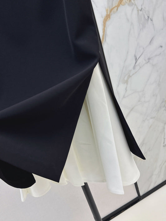 M*u 25ss beaded color-block dress