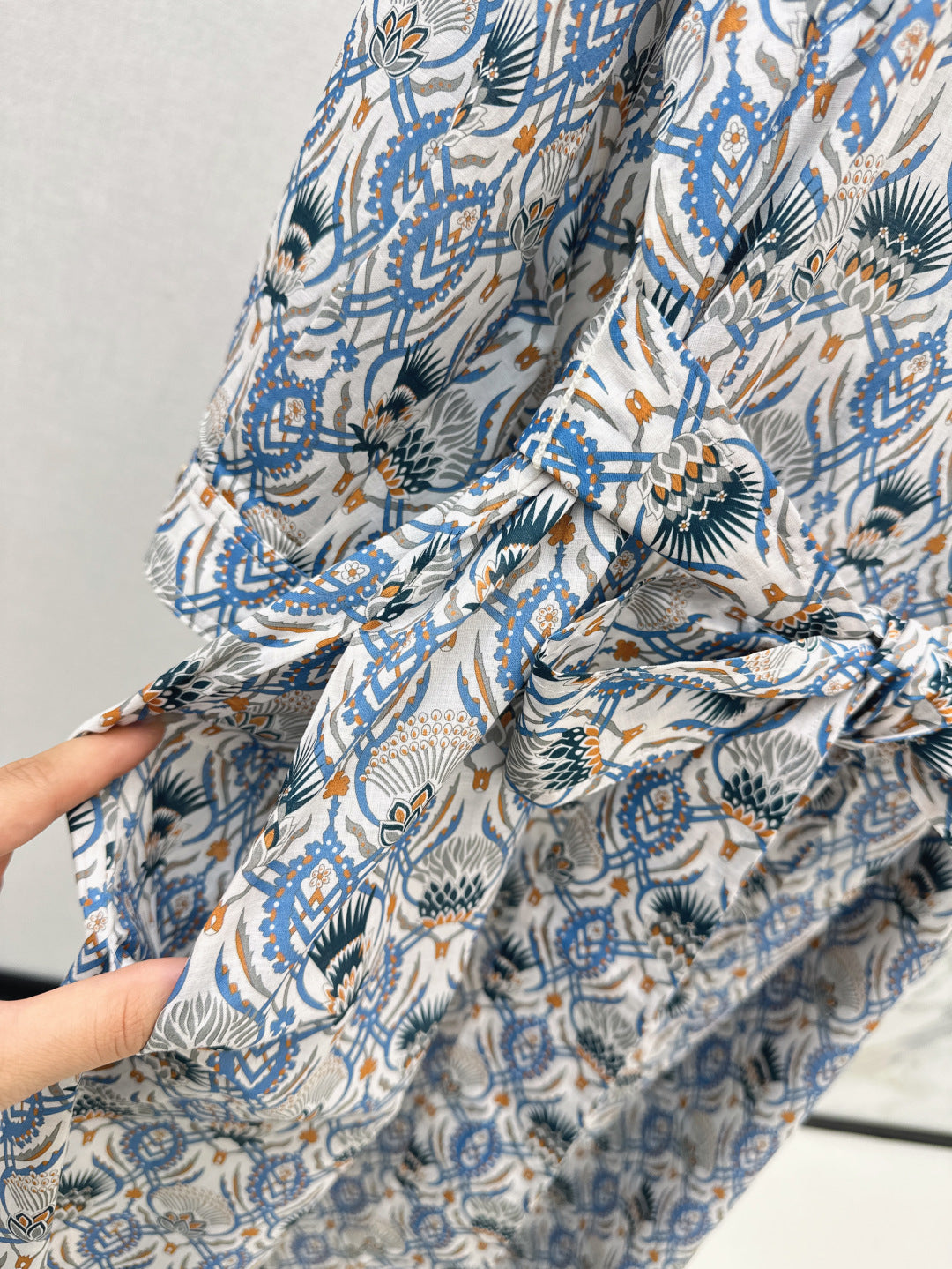 Lor*P 25ss thistle printed long dress