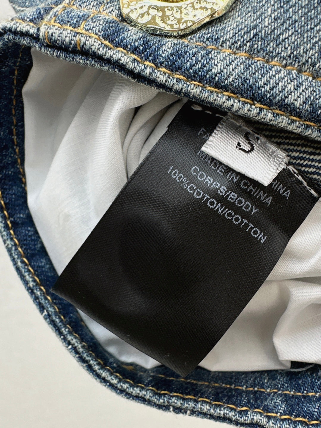 Balm* 25ss diamond denim vest