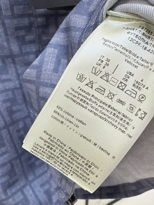 Fd* 25ss FF printed shirt