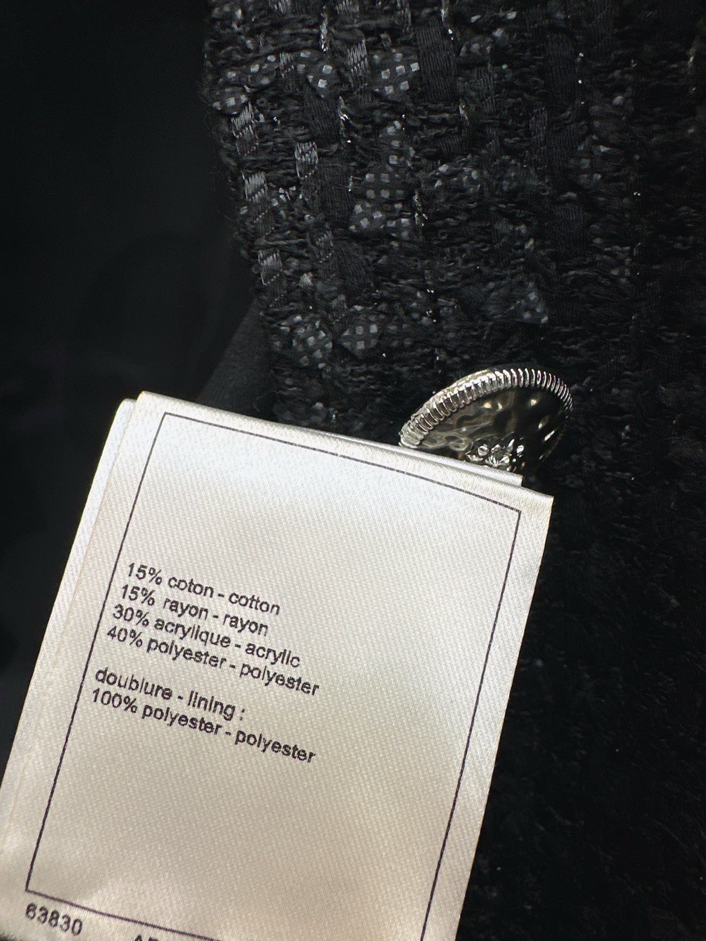 C*nel 25fw knitted jacket