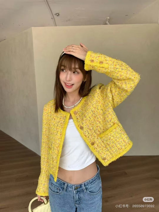 C*nel 25fw knitted jacket