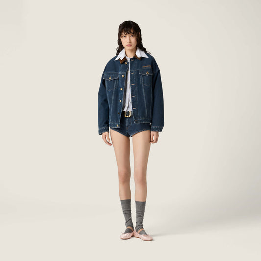 M*u 25fw denim jacket