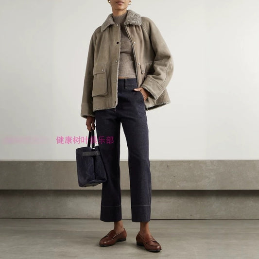 Lor*P 25FW fauxsheepskin jacket