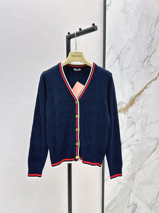 M*u 25fw wool cardigan