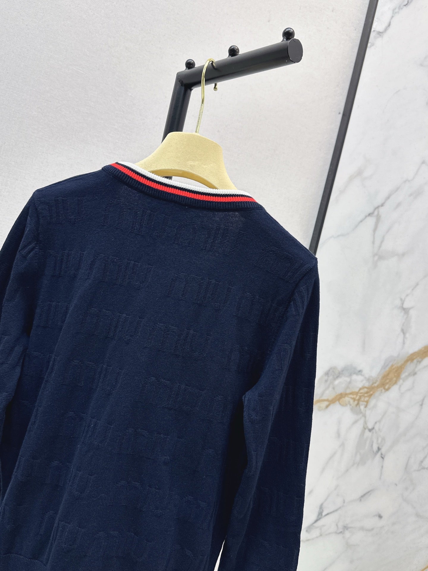 M*u 25fw wool cardigan