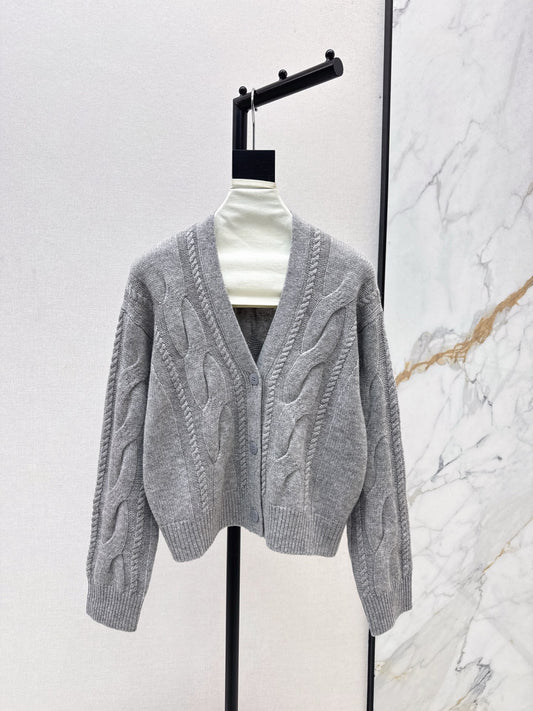Max*M 25fw knitted cardigan