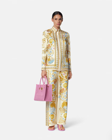 Versa* 25ss Barocco silk shirt