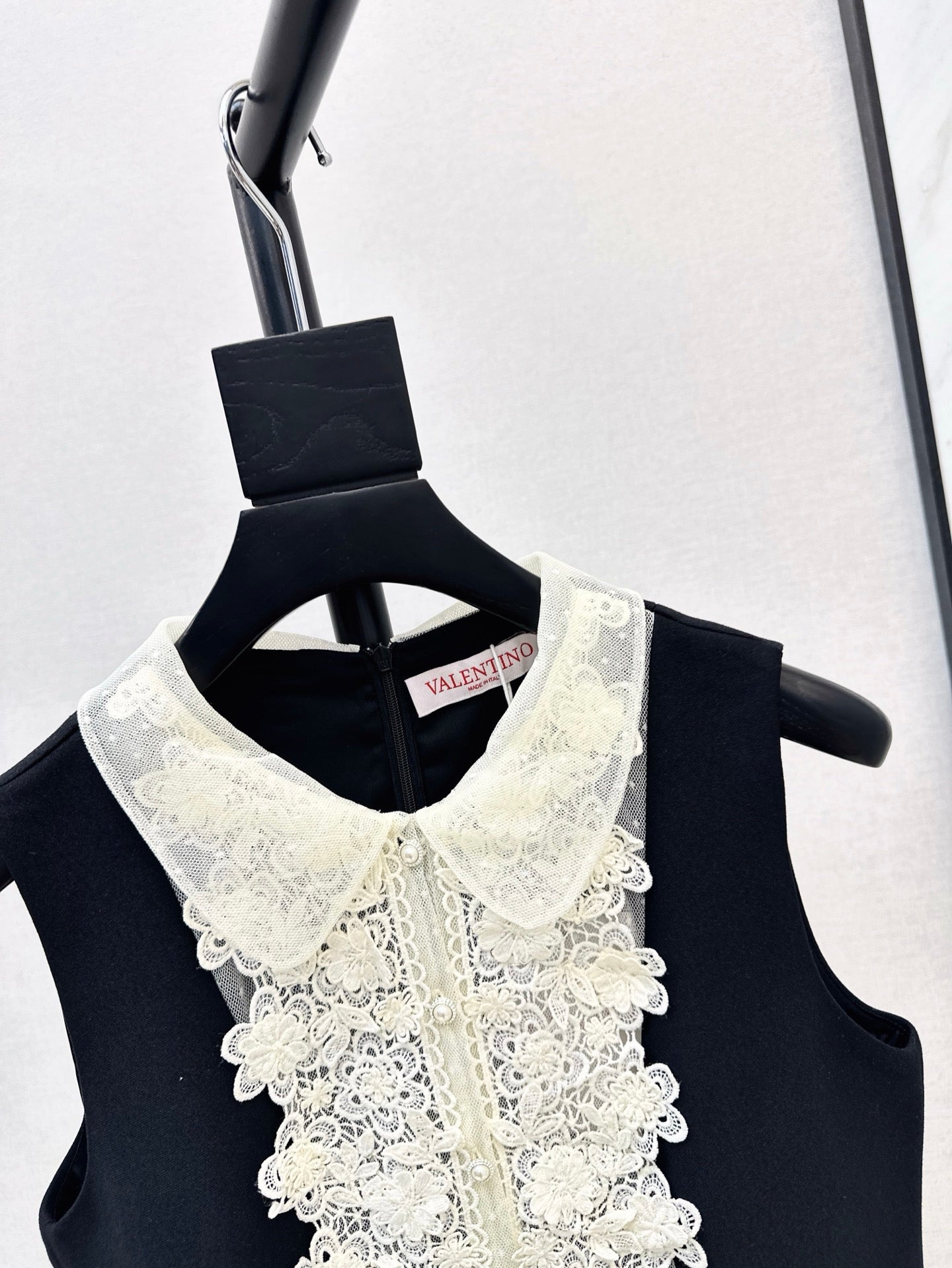 Valen* 25ss Lace collar baby doll dress