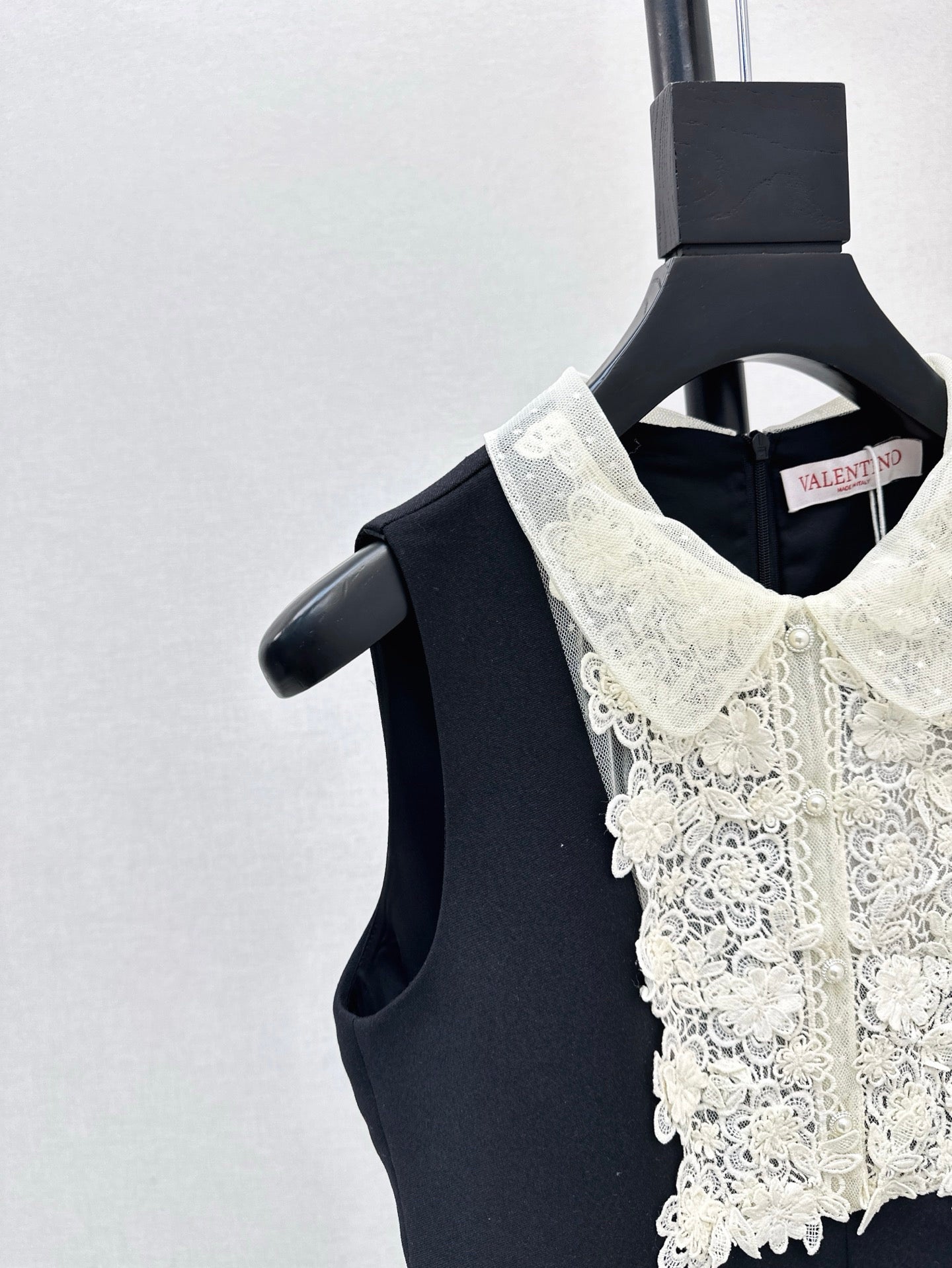 Valen* 25ss Lace collar baby doll dress