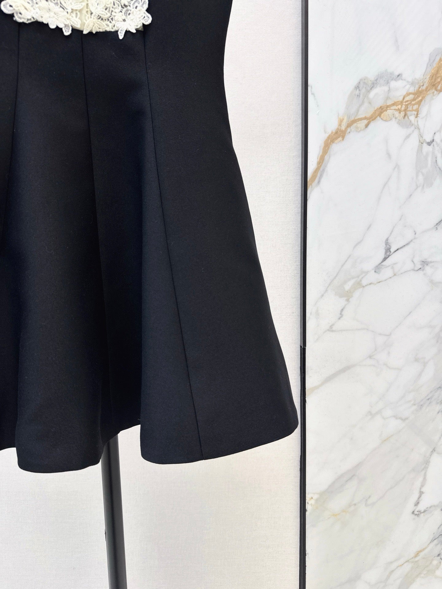 Valen* 25ss Lace collar baby doll dress