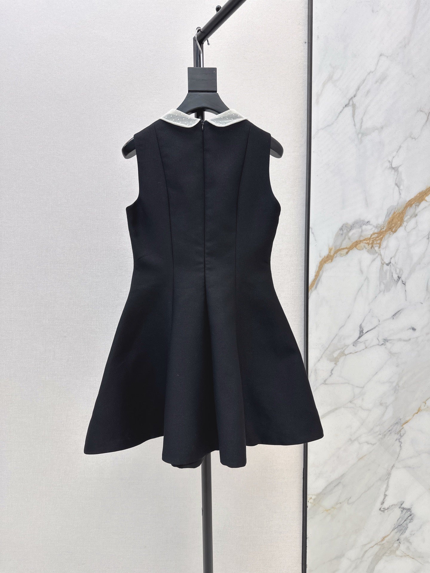 Valen* 25ss Lace collar baby doll dress