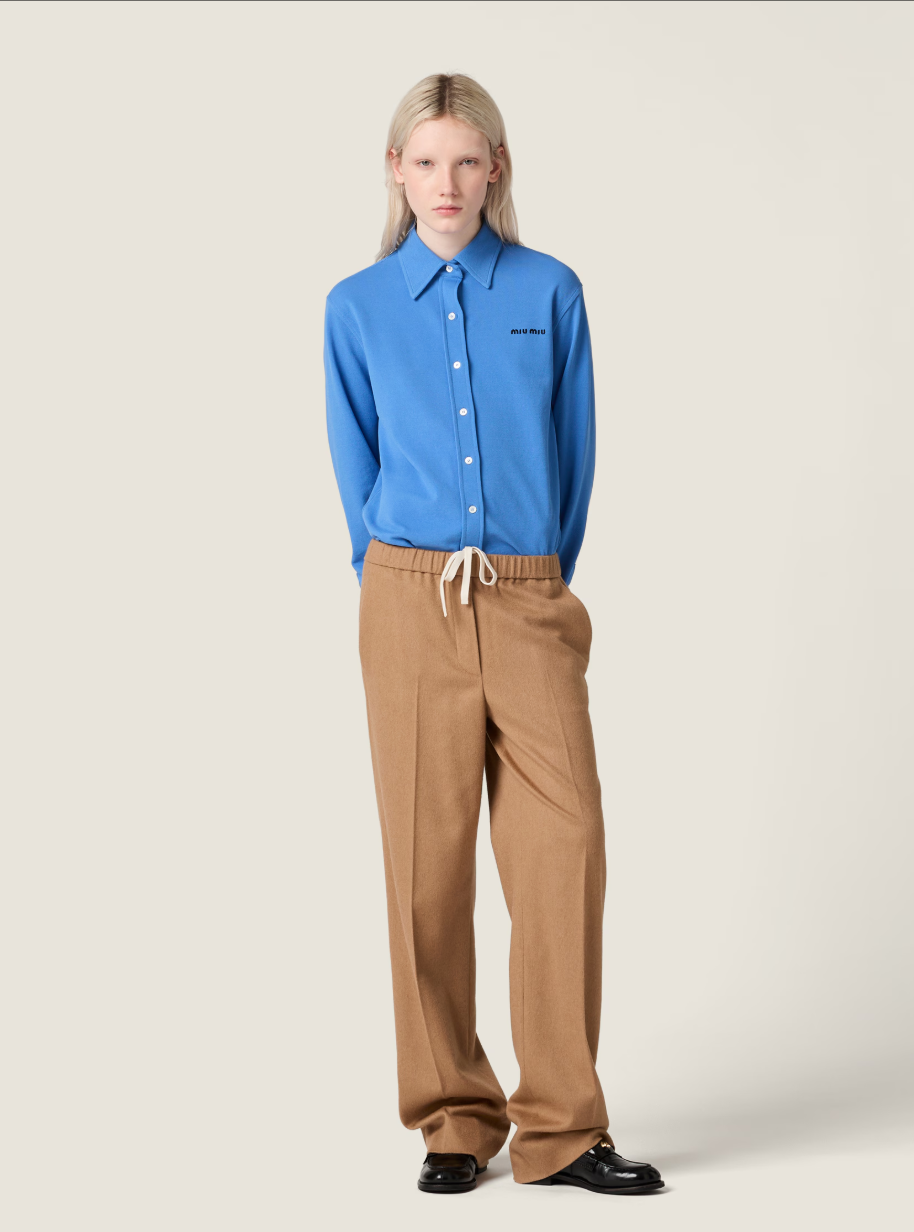 M*u 25ss cotton pique shirt