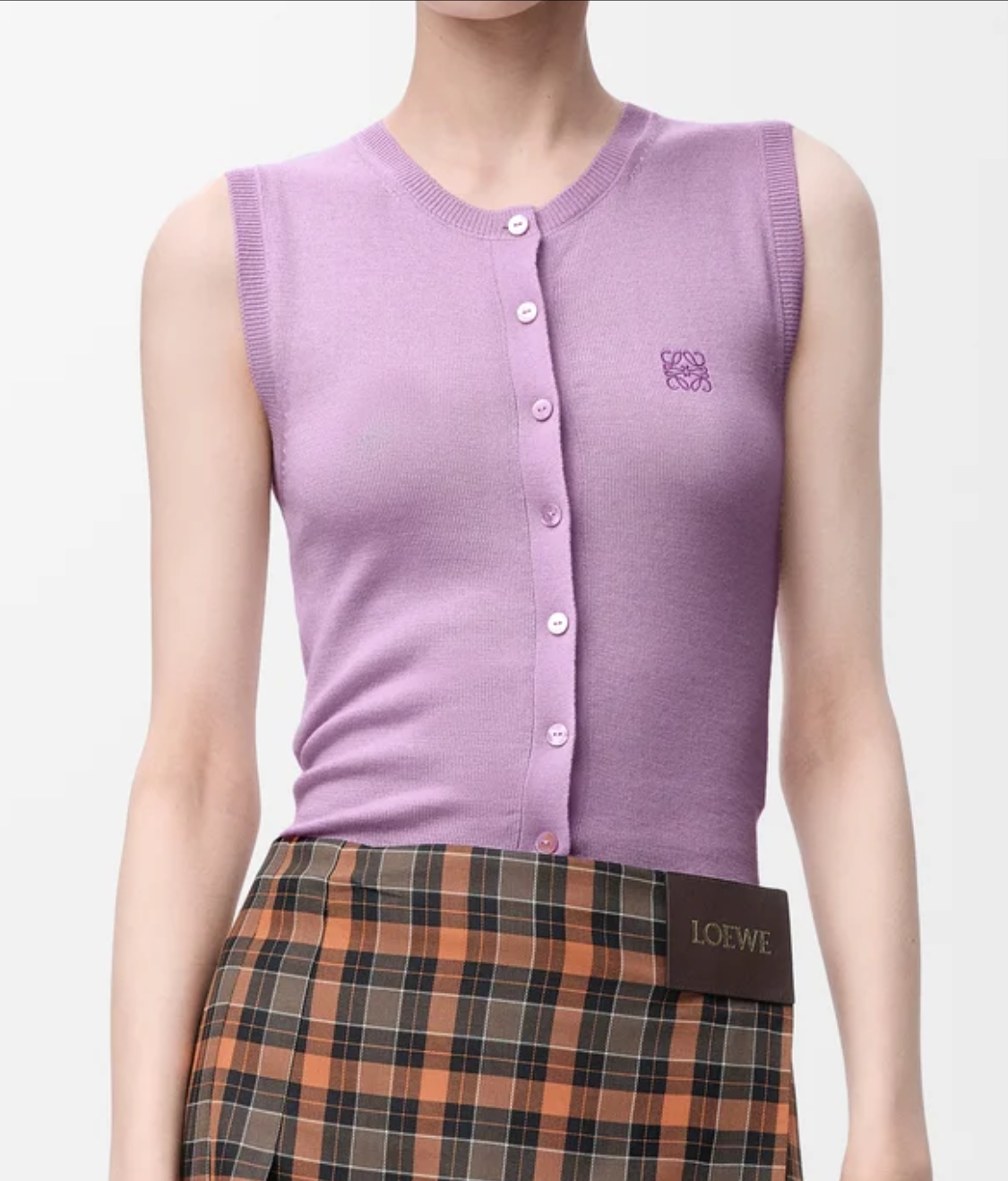 Loe* 25ss knit vest