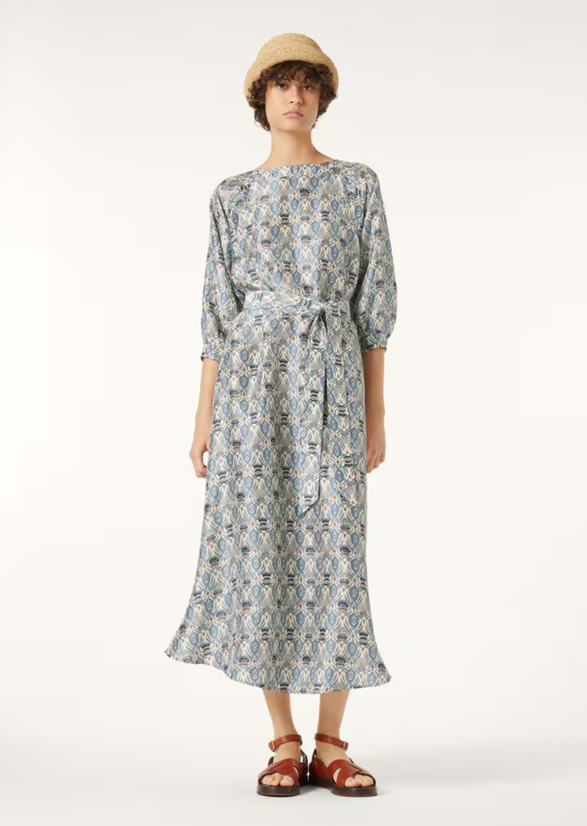 Lor*P 25ss thistle printed long dress