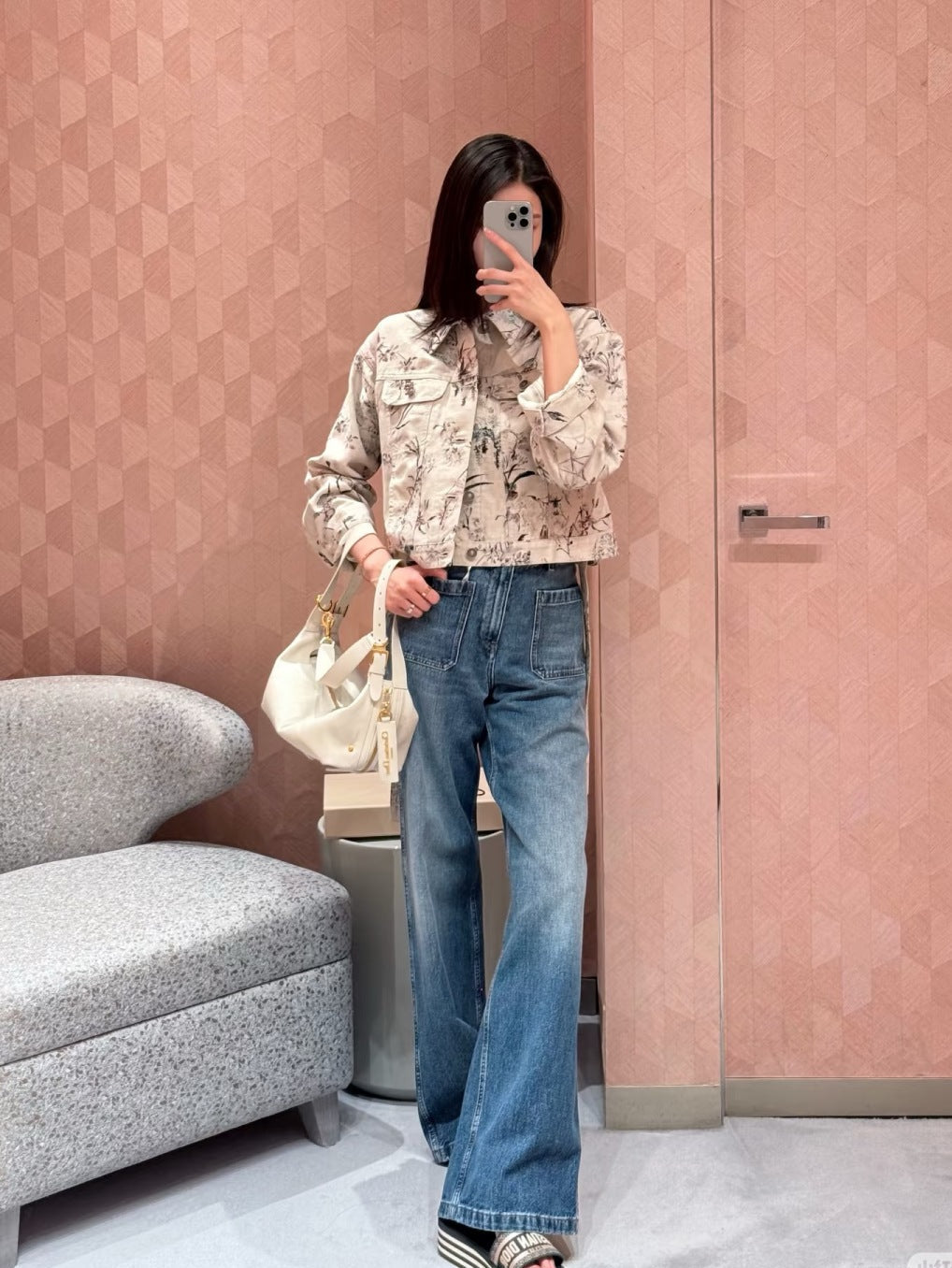 D*r 25ss short belted jacket