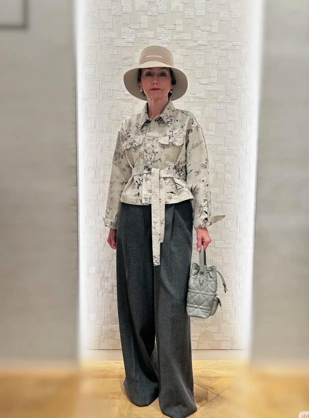 D*r 25ss short belted jacket