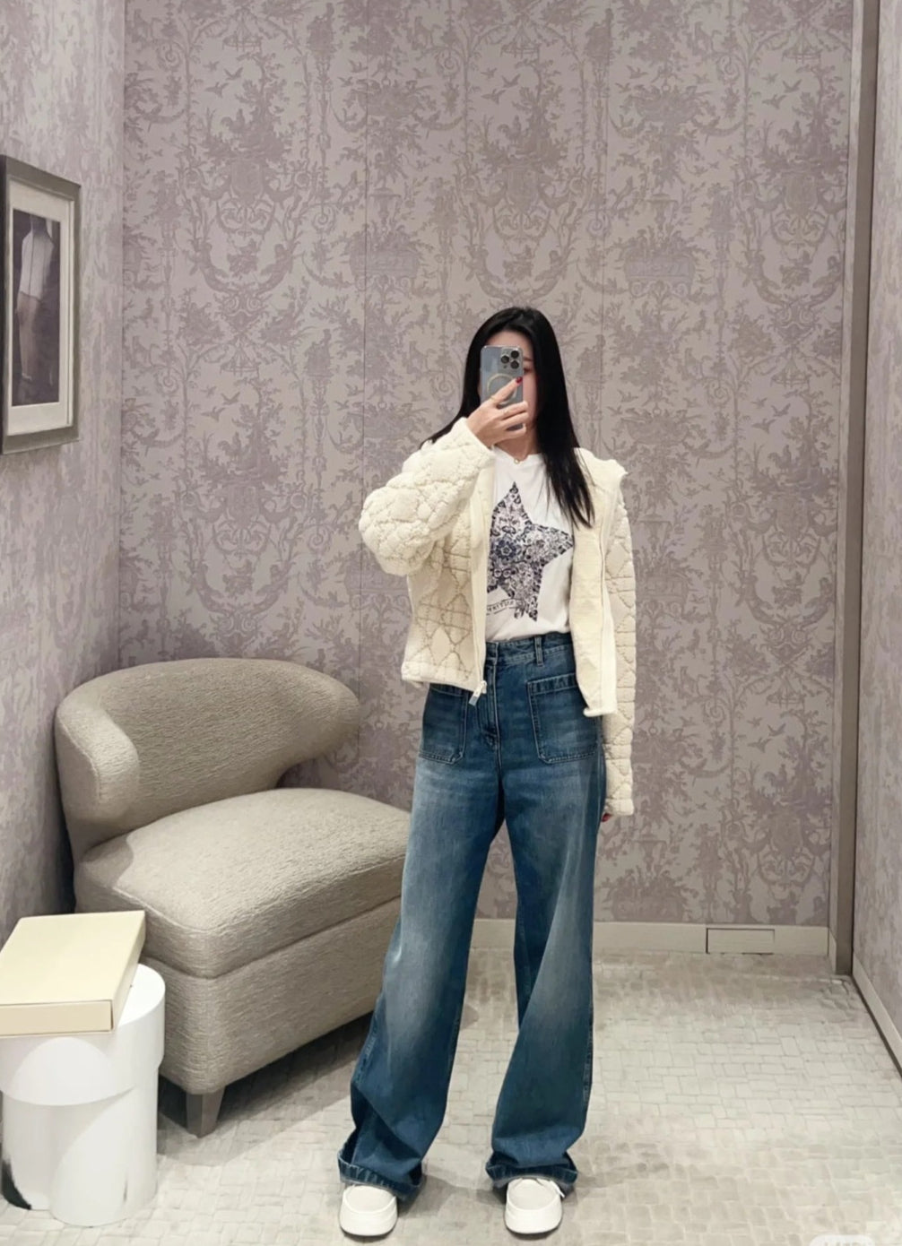 D*r 25ss wide-leg jeans