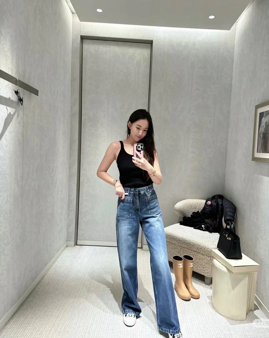 D*r 25ss wide-leg jeans