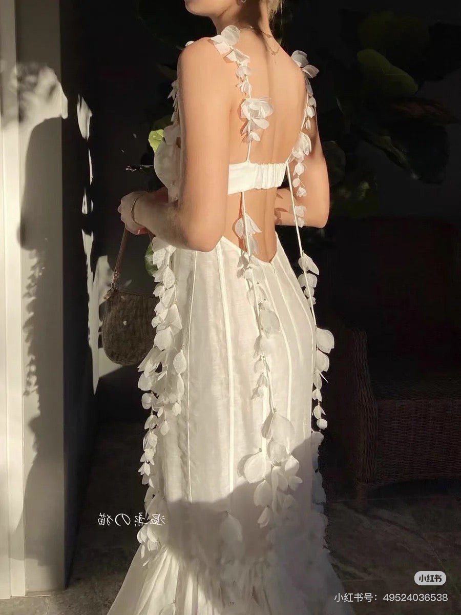 Zim* 25ss petal cami dress