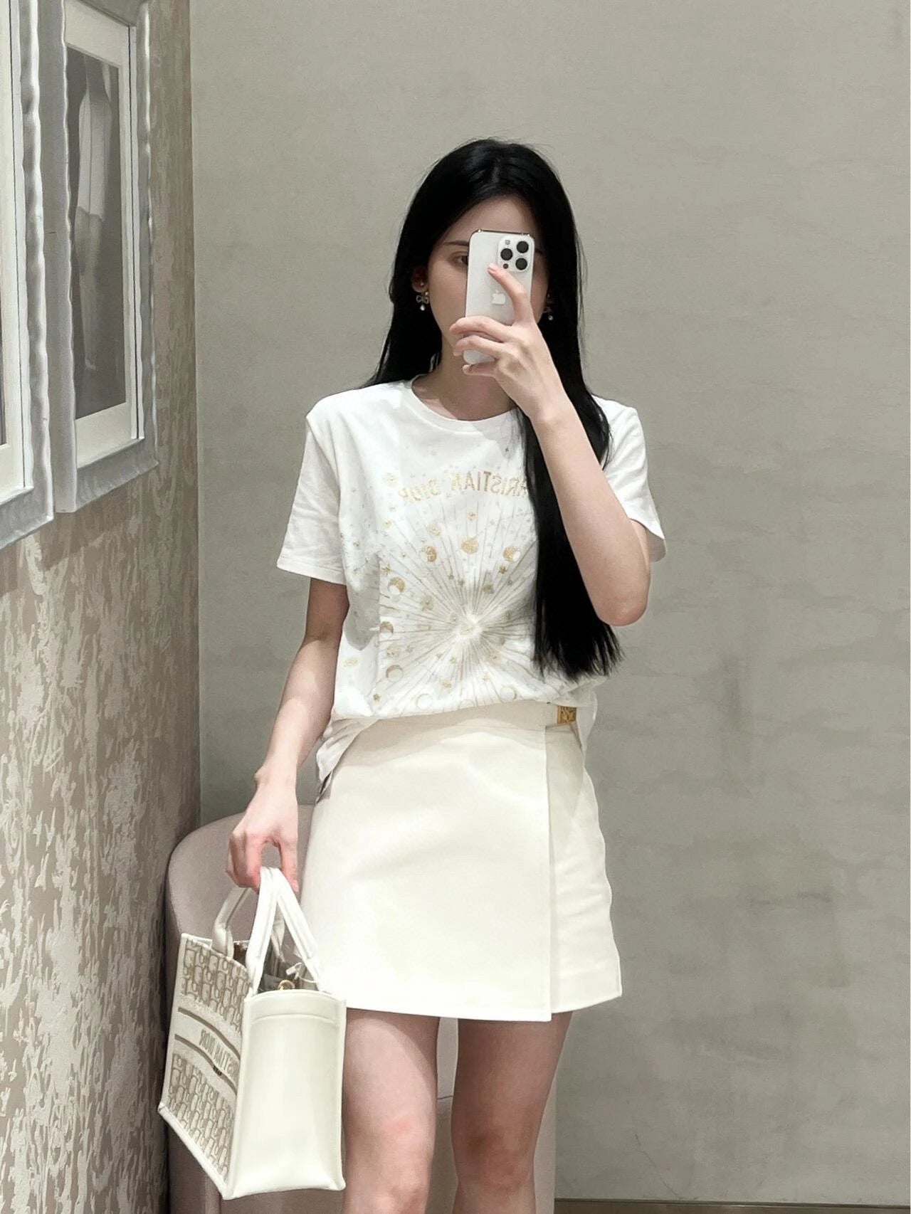 D*r 25ss embroidered t-shirt