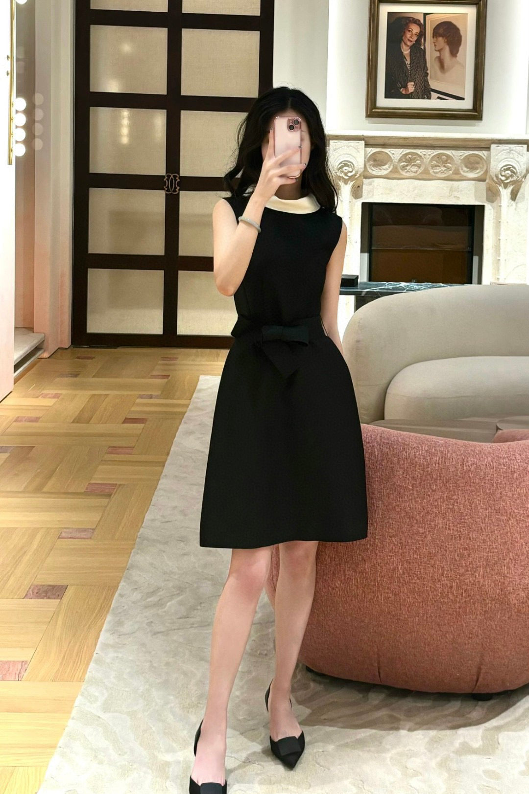 D*r 25ss tied belt short dress