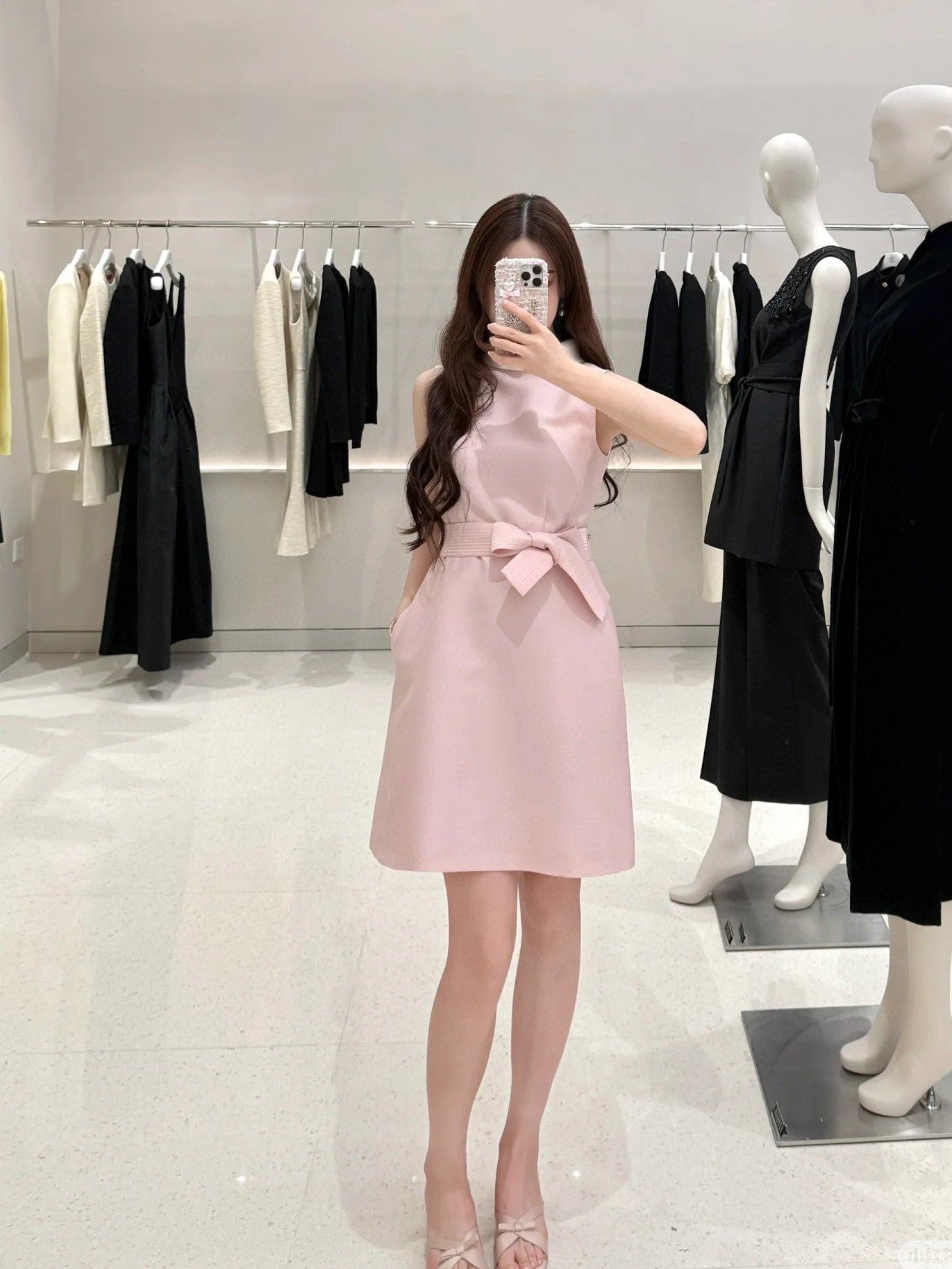 D*r 25ss tied belt short dress