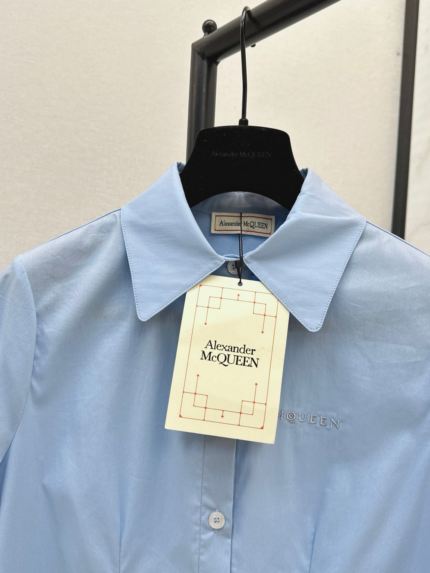 McQ* 25SS Irregular hem shirt dress