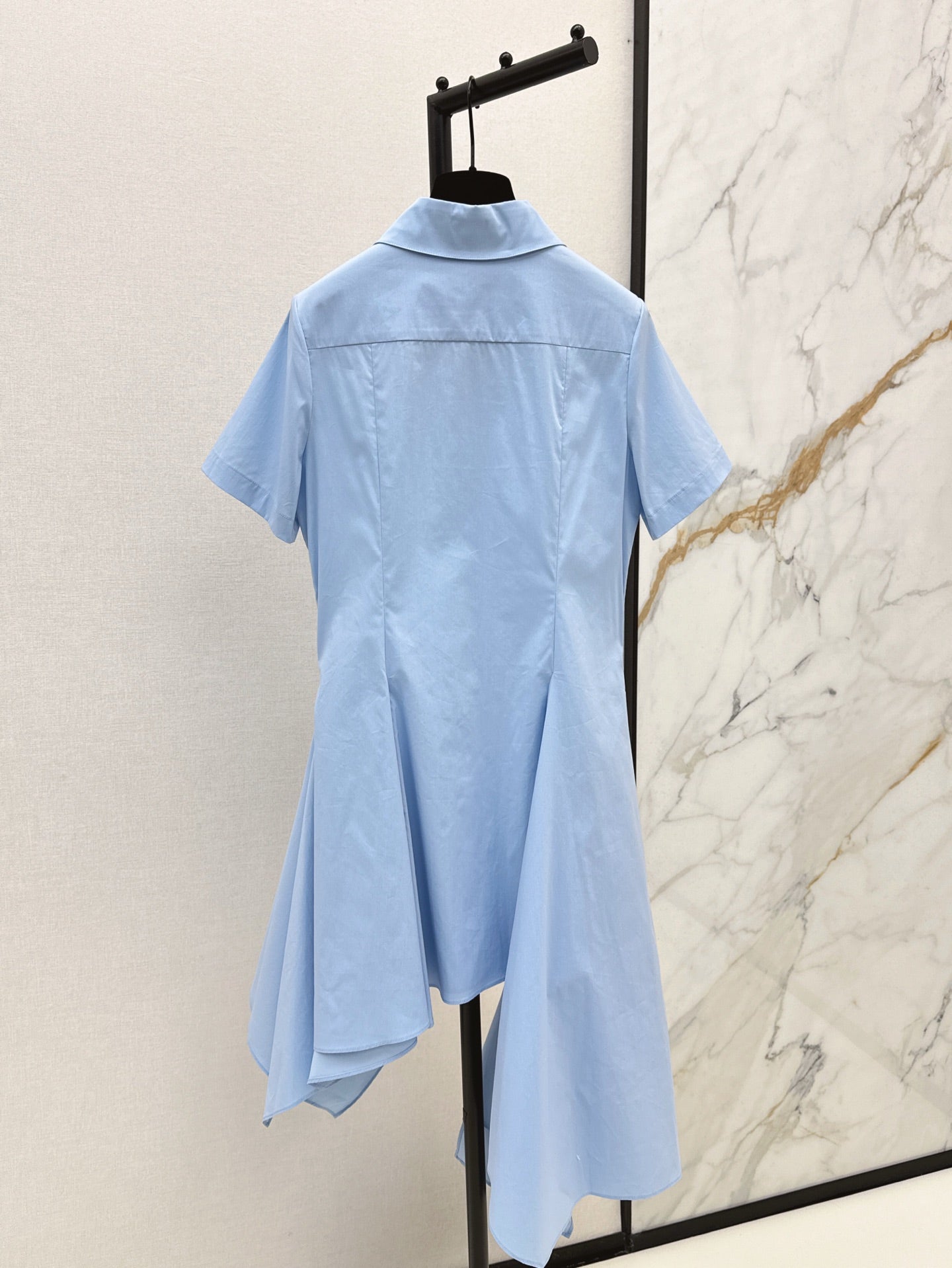 McQ* 25SS Irregular hem shirt dress