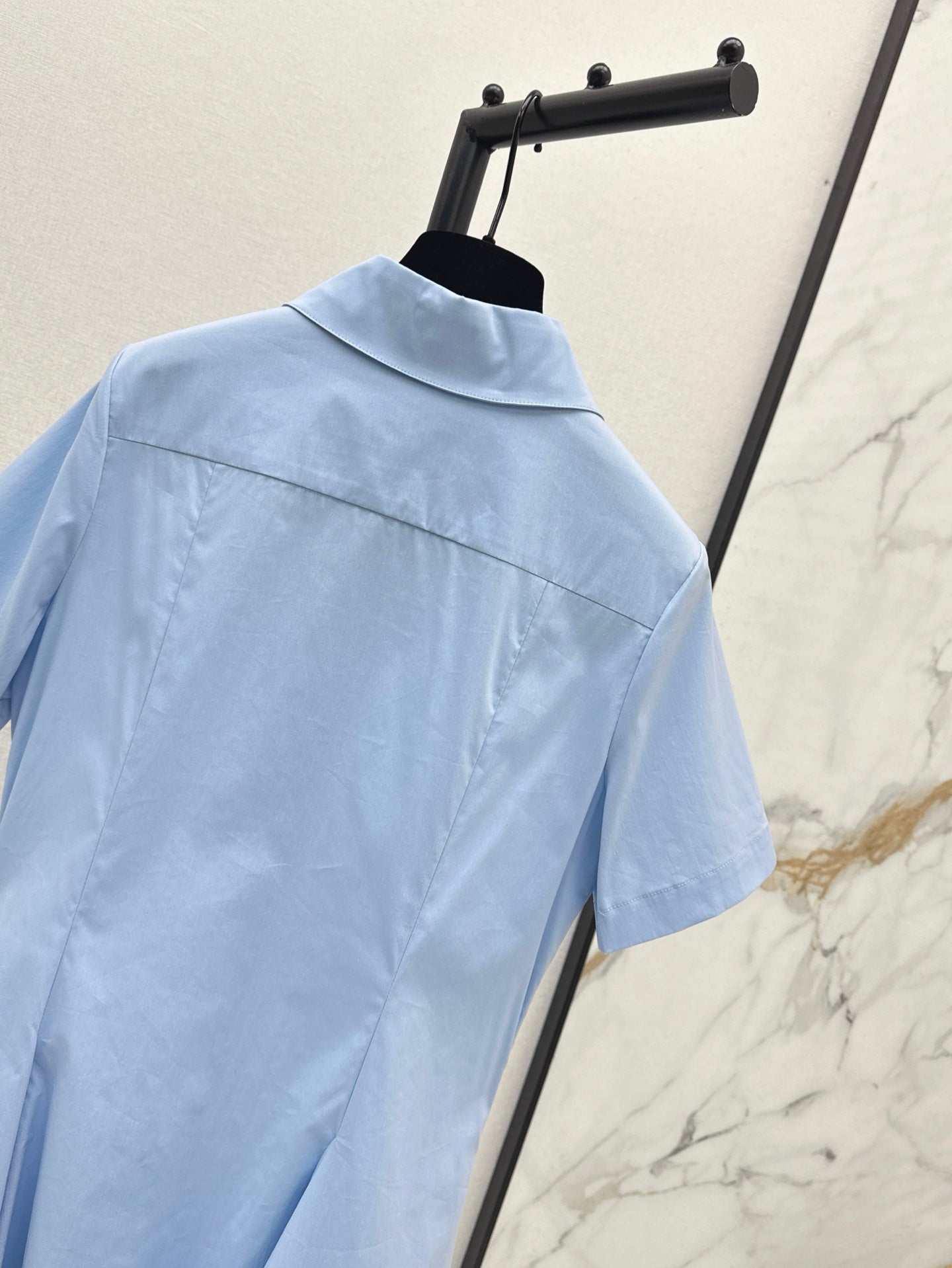 McQ* 25SS Irregular hem shirt dress