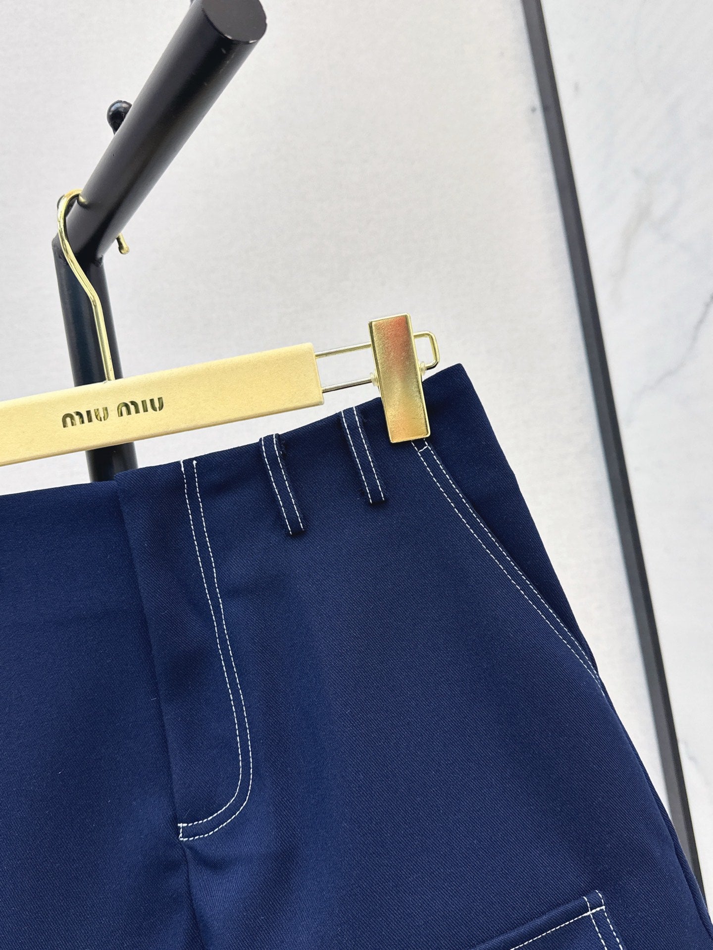 M*u  pocket A-line shorts