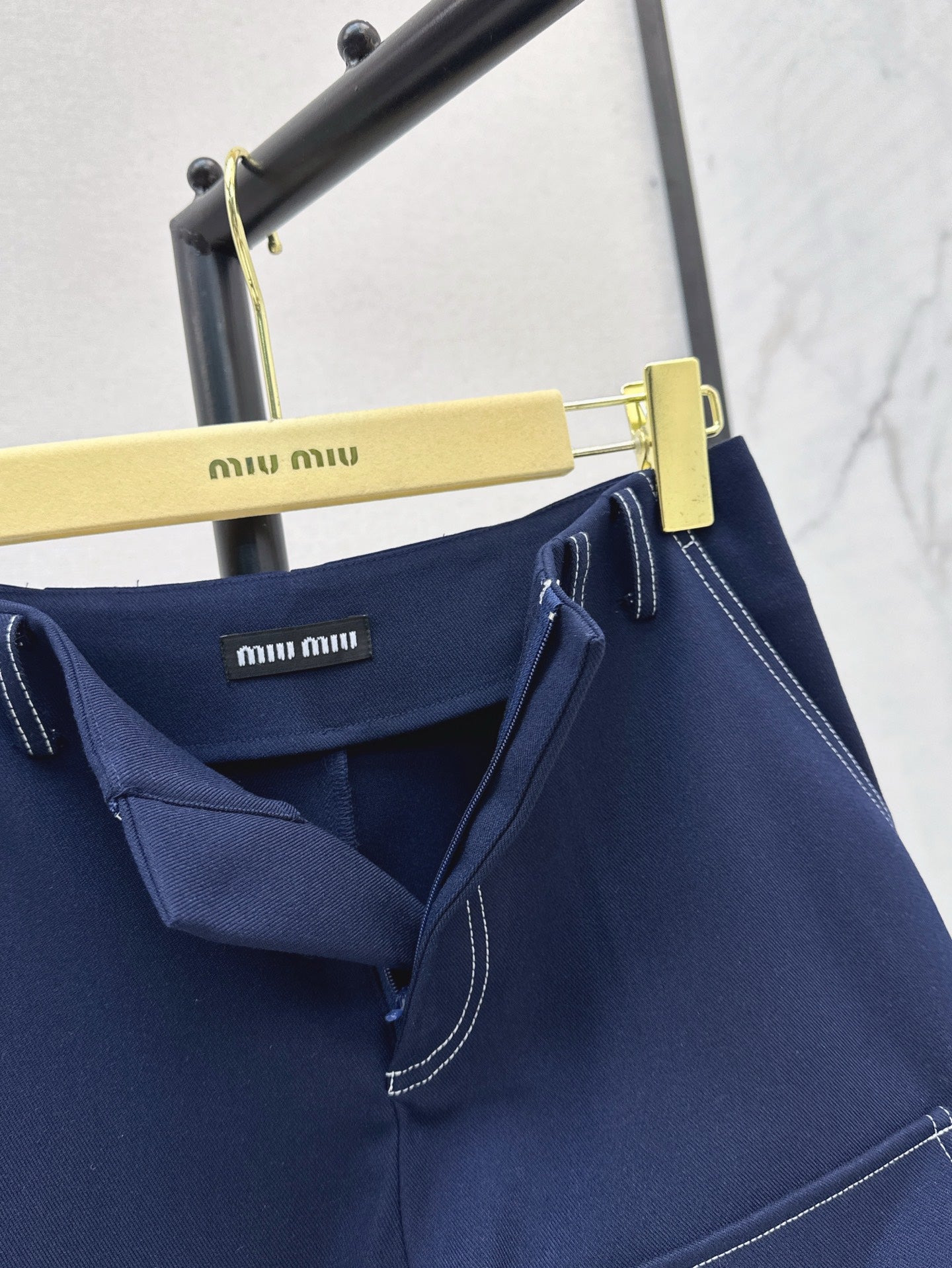 M*u  pocket A-line shorts