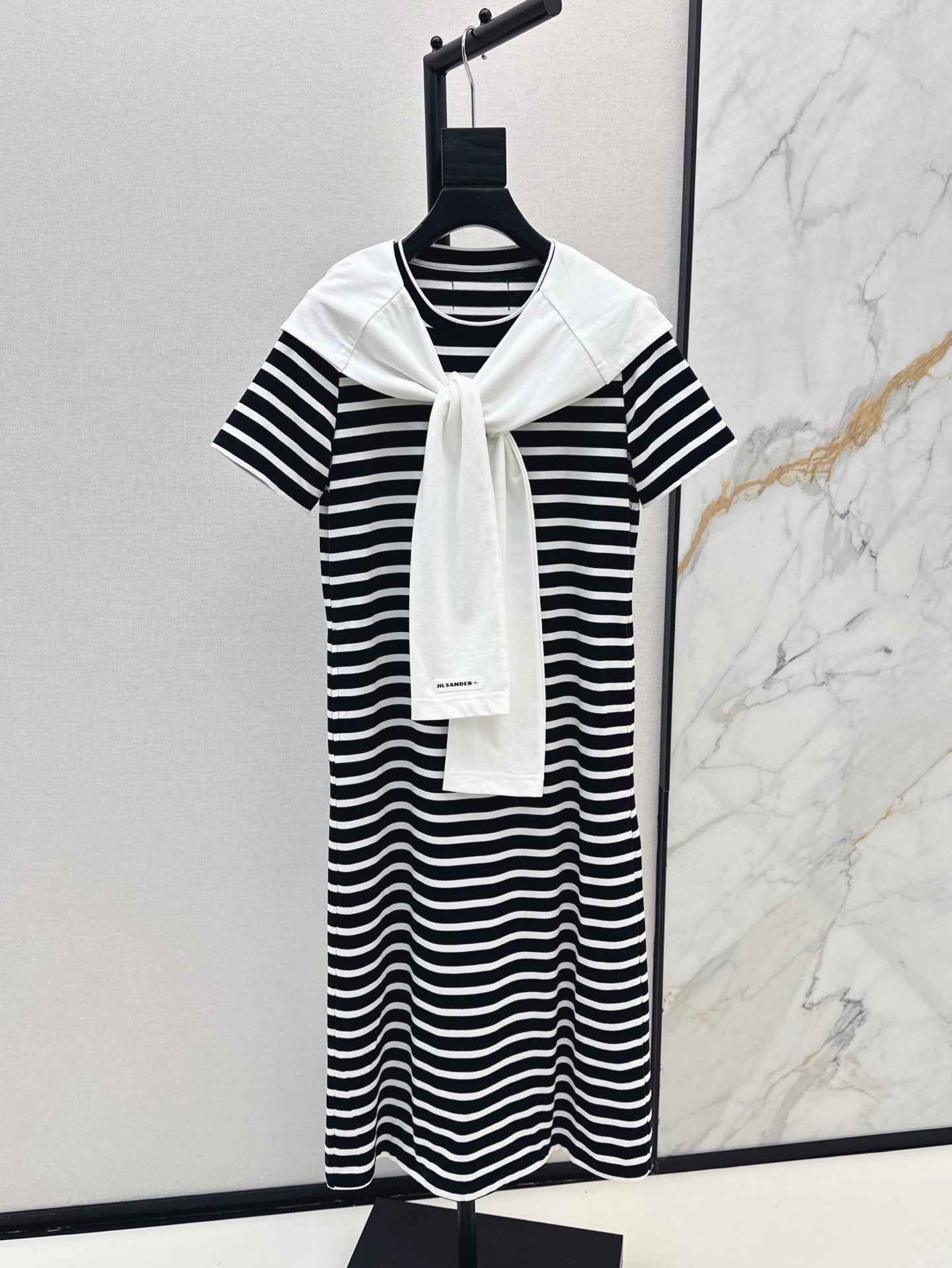 Jil* 25ss Striped casual straight dress