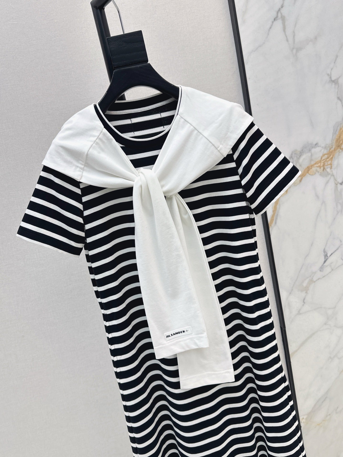 Jil* 25ss Striped casual straight dress