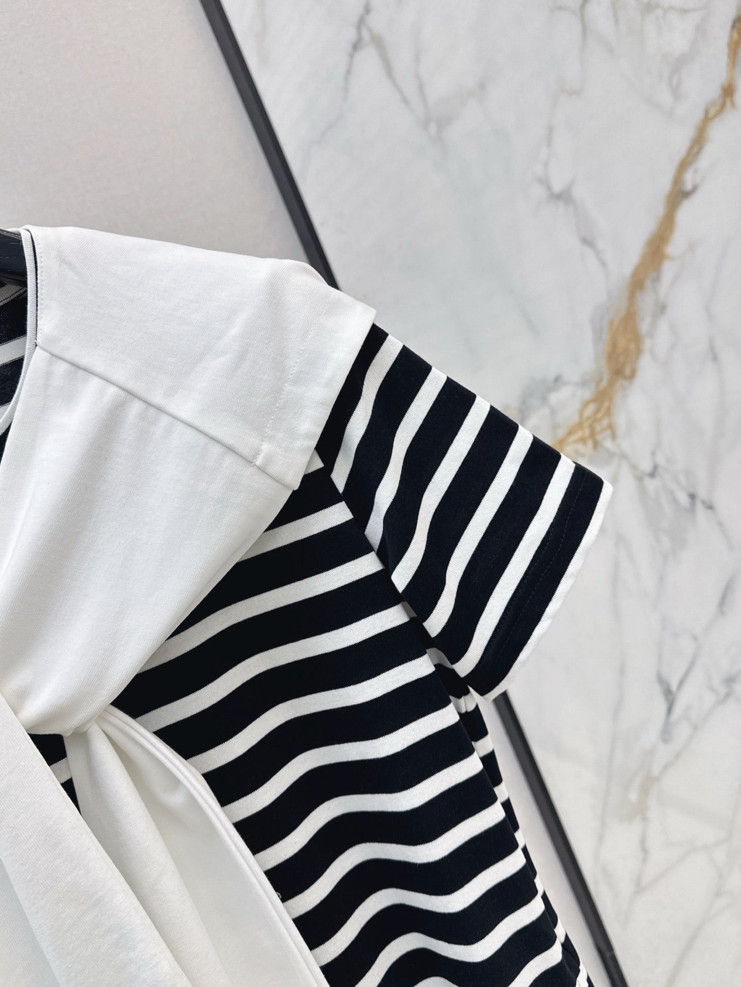 Jil* 25ss Striped casual straight dress