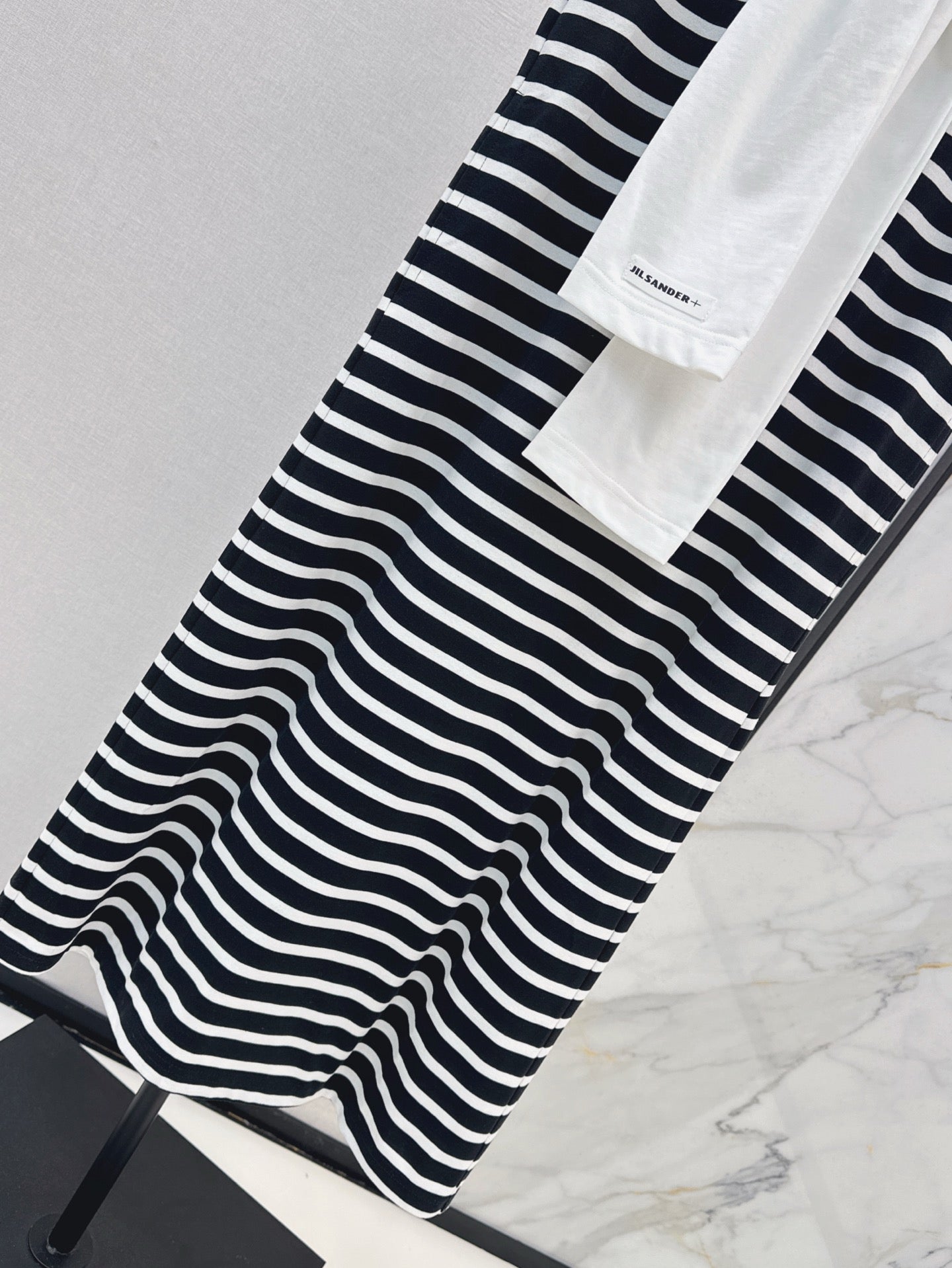 Jil* 25ss Striped casual straight dress