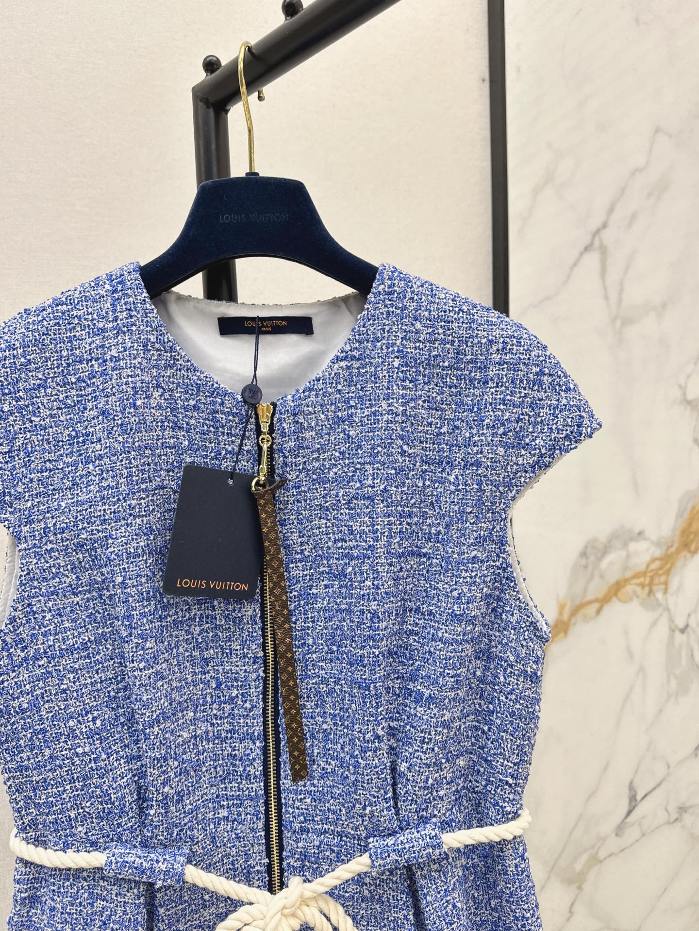 Loui* Zipper Short Sleeve Dress